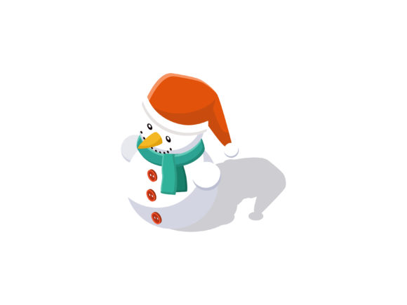 3D Snowman Illustrations for Christmas Content