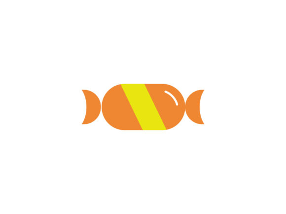 Christmas Illustration Orange Candy