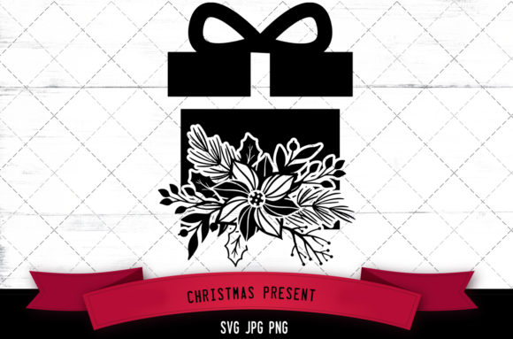 Christmas Present Floral for Crafts: A Designer's Perspective