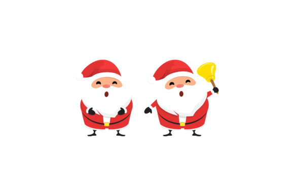 Christmas Santa Sets Illustration