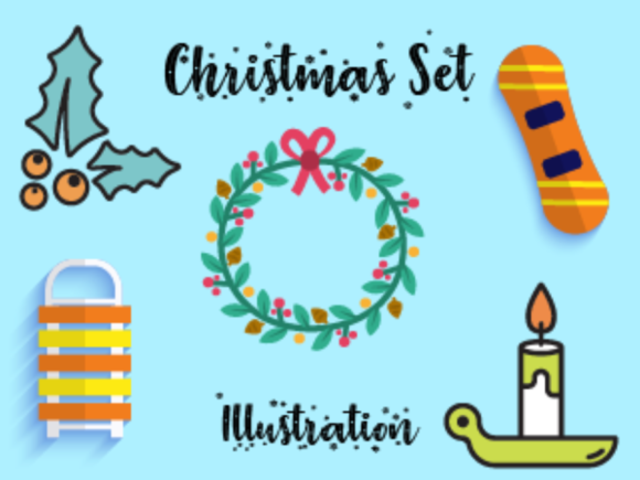 Christmas Vector Bundle Set for Kids 27