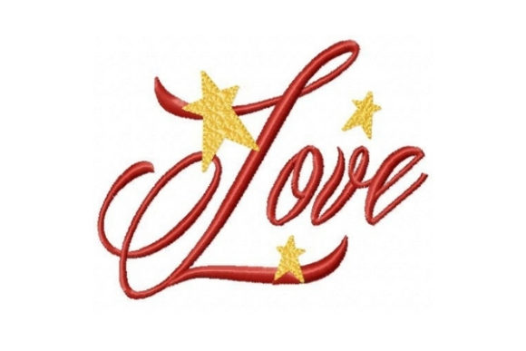 Love: A Christmas Graphic Design Asset for Content Publishing