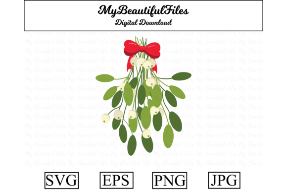Mistletoe Clipart Illustration 1