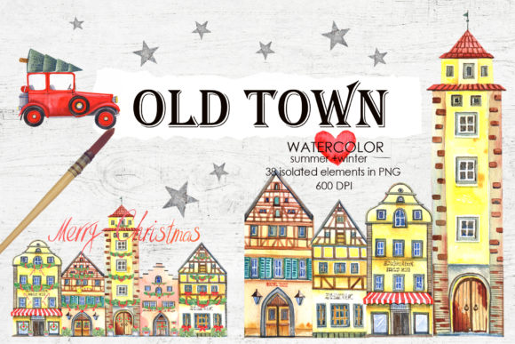 Old Town Illustrations: A Designer’s Perspective