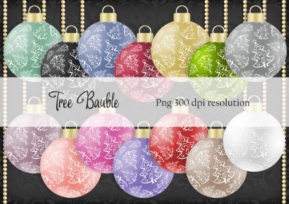 Tree Christmas Bauble Decorative Elements